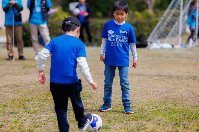 ブラインドサッカー体験・トレーニング